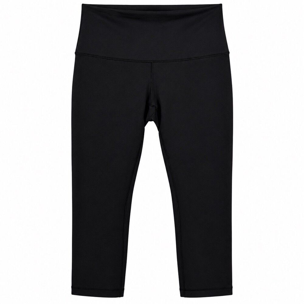 Lululemon Wunder Under Leggings Womens 10 Black High Rise 7/8 Yoga Luxtreme